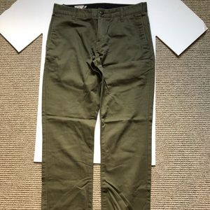 Volcom Army Green Pants